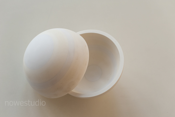 modelowanie przestrzenne 3D / forma kuli / Nowe Studio